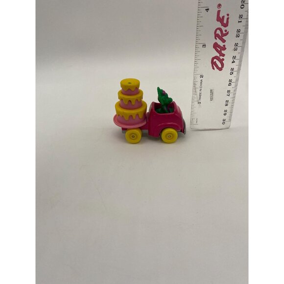 1993 Barney The Dinosaur Die Cast Baby Bop Cake Car - Picture 6 of 8